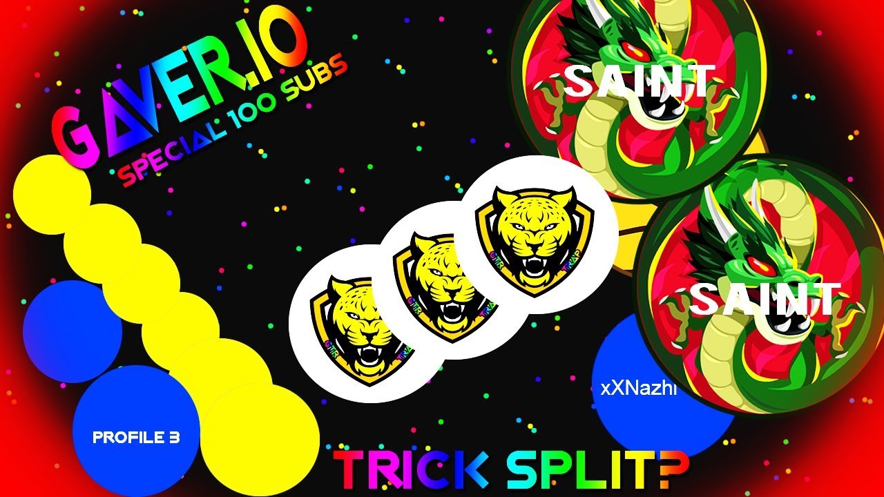 ✅GAVER.IO | POP SPLIT KING | TRICK SPLIT | SOLO & TEAMS | GTR TRAP (SPECIAL 100 SUBS)✅
