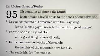 Psalm 95 (ESV)