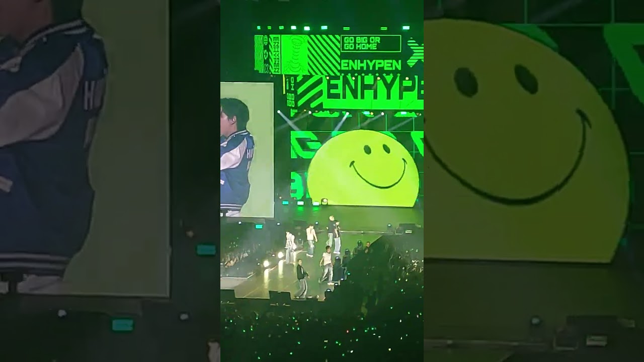 Sweet venom + Go big or go home Enhypen Walk the line in brussels [300825]