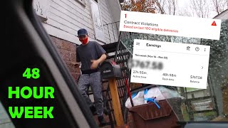 48 HOUR WEEK DOORDASH - How much did we make?