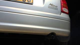 L700 ミラ　マフラー音　フルノーマル