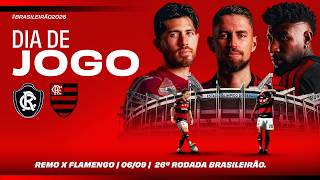 🔴 AO VIVO: REMO x FLAMENGO | PRÉ-JOGO + NARRAÇÃO | BRASILEIRÃO (06/09/26)