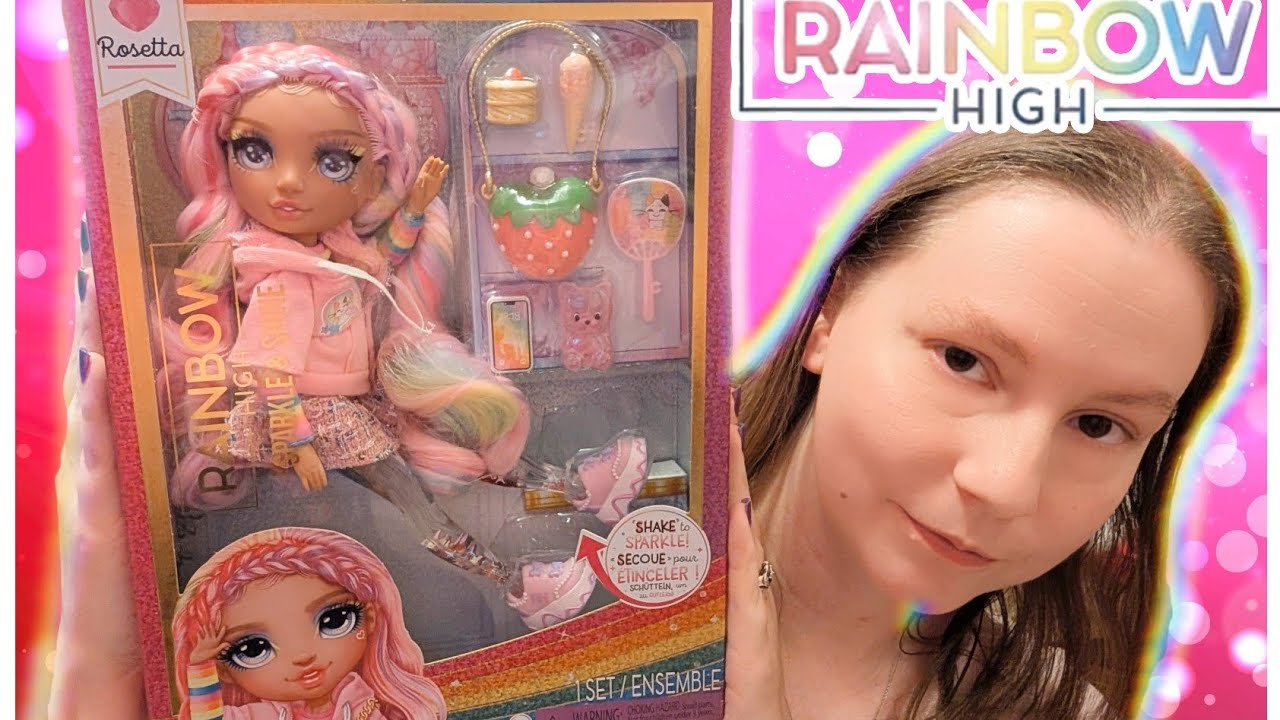Rainbow High 🌈 Sparkle and Shine ✨ Rosetta Unboxing and Review