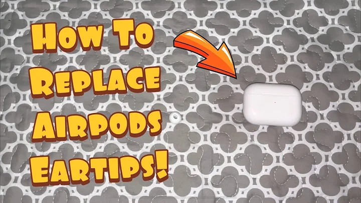 How To Replace Airpods Pro Eartips/Earbuds - Airpods Pro Eartip Replacement Tutorial