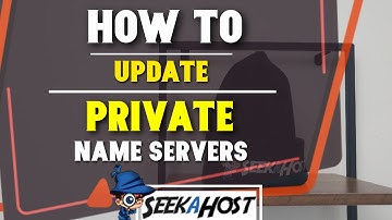 How To Update Private Nameservers in SeekaHost Portal