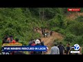 Workers rescue 5 men who had been trapped in a flooded Laos cave