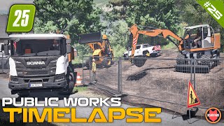 🚧 토목 공사: 부지 정리, 운반, 평탄화 및 굴착 ⭐ FS25 레이븐 밸리 역할극 공공 사업 screenshot 5