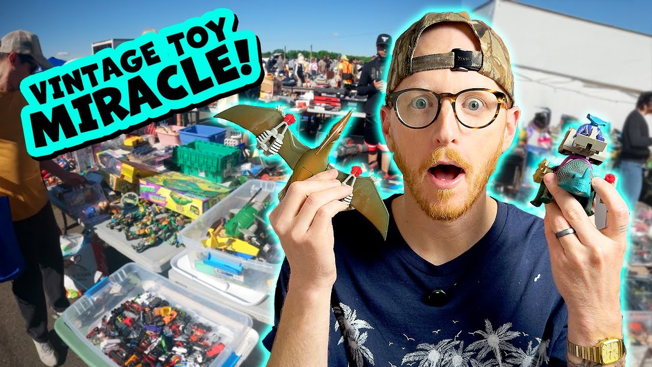 This INSANE Vintage Toy Hunt Sparked An Obsession!