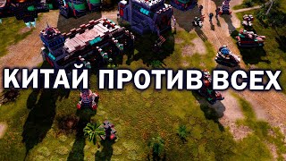 Обзор новых юнитов и матчи Китая в формате 3х3 в Command and Conquer: Red Alert 3 Eastern Loong