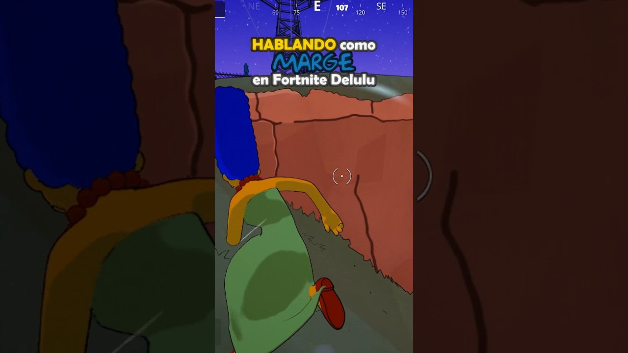 Molestando a gente como Marge en Fortnite Delulu 🔵 #fortnite #fortniteespanol #humor