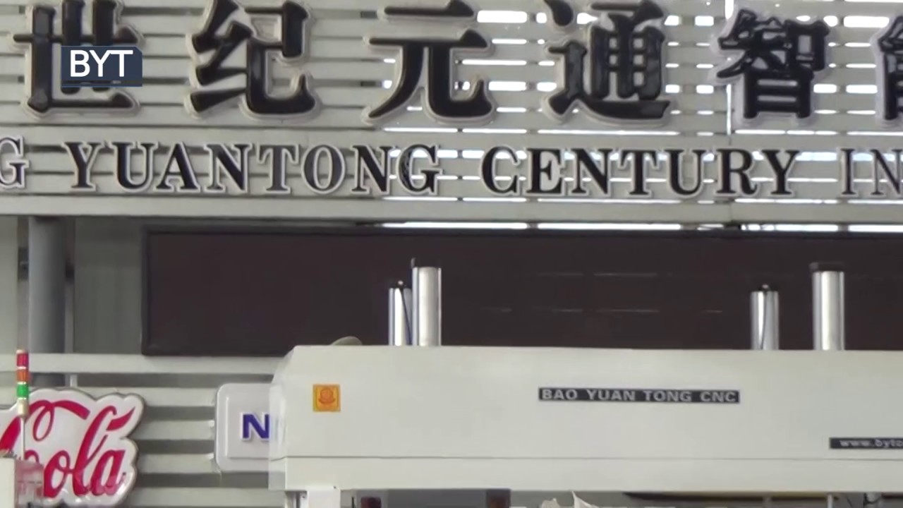 make LED sign with CNC router machine, channel bending, laser welding ...