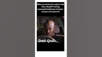When you know bro copies code from ChatGPT in Codeforces😂 #dsa #coding #leetcode #chatgpt #faang