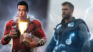 ¿Quién es más fuerte Shazam o Thor?