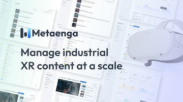 Metaenga — XR Training Platform for Managing Enterprise Immersive Learning Content at a Scale