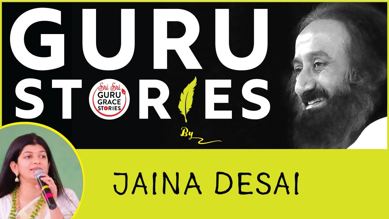 Gurustories with Jaina Desai @gurudev @artofliving-official