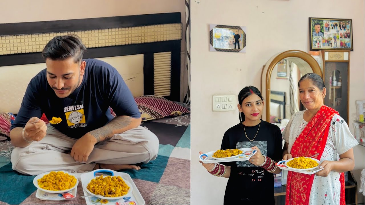 Challenge vlog Mom vs harman 🚴🏻 || dhekho kon jitya🏆 ||@mr_mrs_sharma659