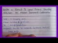 Write A Email To Your Friend Inviting To Makar Sankranti Celebration Powerlift Essay Writing