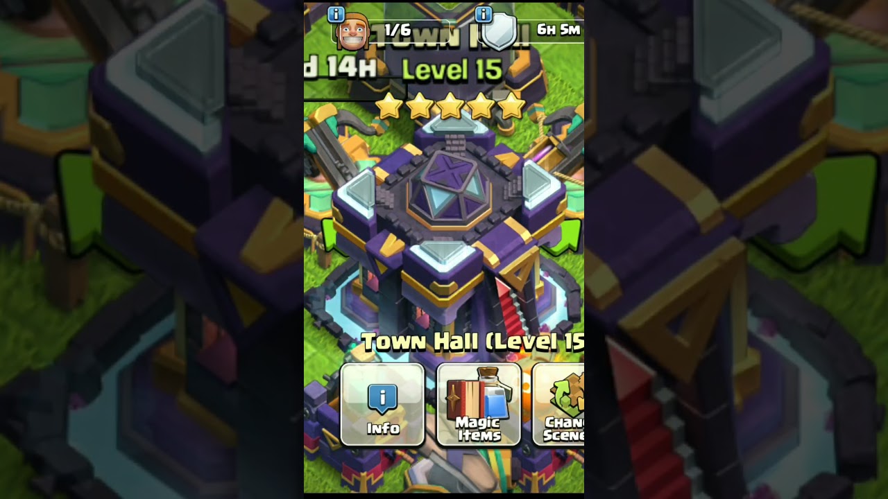 I have maxed my Town Hall 15||