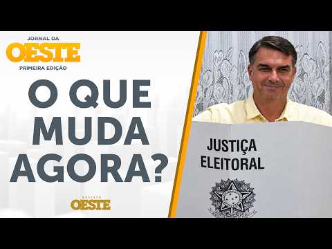 Flávio Bolsonaro speaks of 'the end of the PT era' and projects victory in the second round.