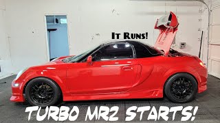 MR2 Turbo 2ZZ-GE STARTS!!