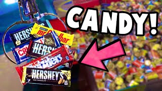 WON CANDY FROM A COIN PUSHER CLAW MACHINE!! | ClawBoss screenshot 4