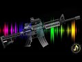 M4 carbine rifle gun shot sound effect loud
