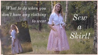 How to Sew a Basic Skirt | Historical  Vintage  Modern