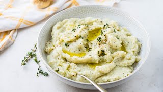 Roasted Garlic Mashed Cauliflower (Vegan, Dairy Free, Gluten Free) screenshot 4