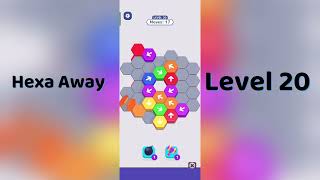 🧠 Hexa Away Level 20 Walkthrough