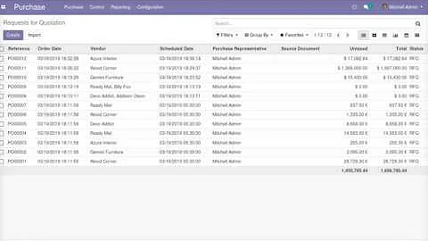 How to Import Purchase Order Lines from Excel/CSV File | Odoo Apps Features #odoo #purchaseorder