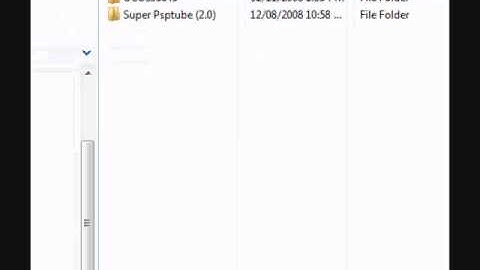How To Install and Use Super PSPTube 2.0