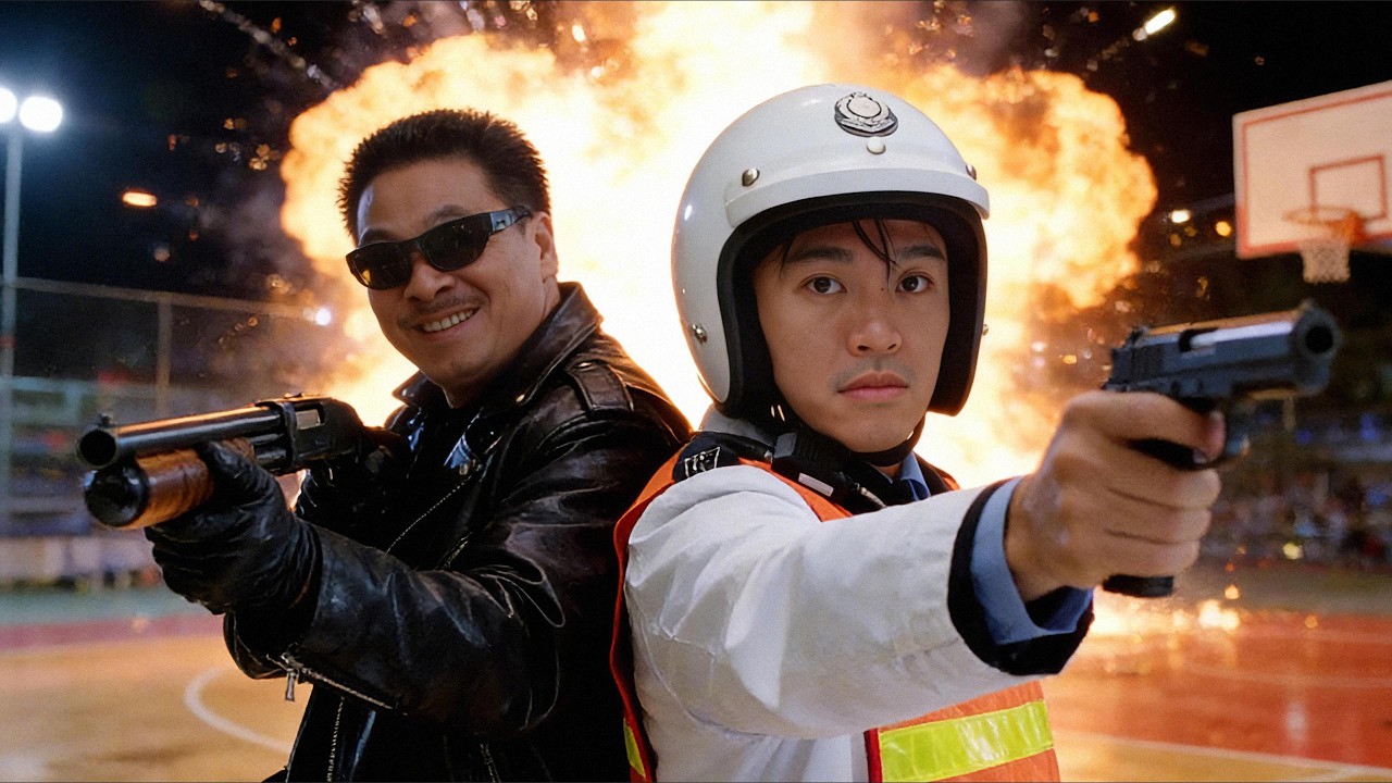 Классика экшен-комедии: элитный коп снова в школе, флиртует и раскрывает громкое дело