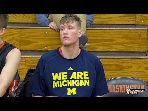 Michigan Commit Ignas Brazdeikis Scores 28 Points In Washington TofC Debut!