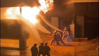 Aircraft Rescue And Firefighting Arff Training, Saipan, Cnmi