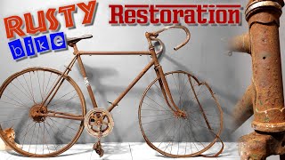 Turning Rusty Old Junk into Gravel Bike | Cycle Fields Restoration |