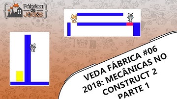 VEDA Fábrica 2018 #06 - Mecânicas no Construct 2 - Parte 1 - Let It Go! | Fábrica de Jogos