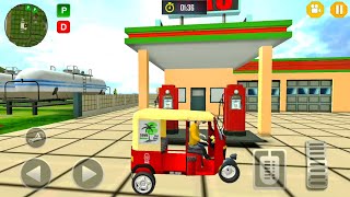 Auto Rickshaw Offroad Driver Simulator #3 - Tuk Tuk Transporter - Android Gameplay screenshot 5