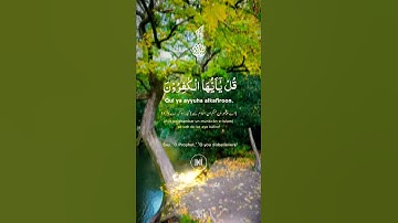 #قرآن#القرآن_الكريم#تلاوات#تلاوة_خاشعة#تلاوة_هادئة#surahkafiroon#محمد_الفقيه#fyp#viralquran#viral