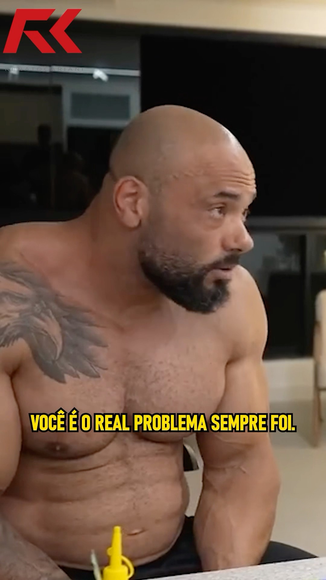 BALESTRIN MANDOU O PAPO PARA O TOGURO! ? #juliobalestrin #toguro #treino #realidade #personal