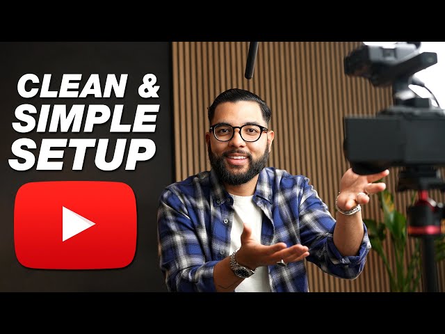 My Simple YouTube Setup! (High-Quality Video & Audio) class=