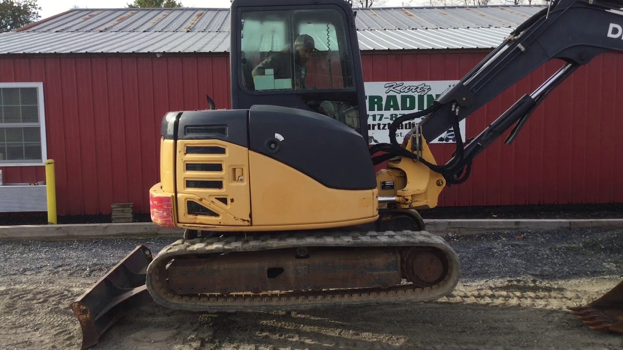John Deere 60D Excavator YouTube