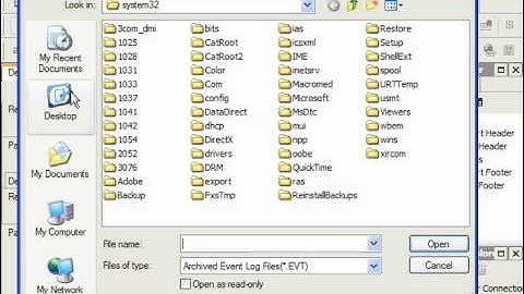 Crystal Reports Tutorial NT Archived Event Log Business Objects Training Lesson 2.16