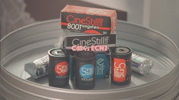 CineStill 50D Developed in C41 vs ECN-2