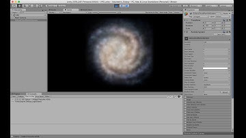 Unity 3D - Volumetric procedurally-generated Galaxy