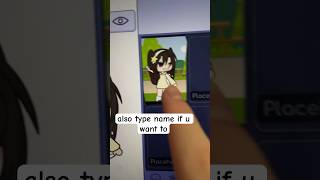 How To Put Your Oc In Presents 💗 { fake } #gacha #gachalife #hacks #easy #quick #shorts