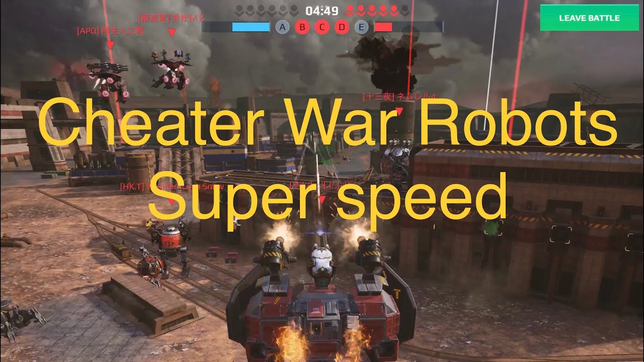 Cheater super speed - War Robots WR - YouTube