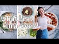 WHAT I EAT IN A WEEK | realistic meal prep (that I didn't get bored of!) | Fresh Erica