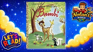Bambi Read Aloud, Little Golden Book, Disney Storytime for Kids
