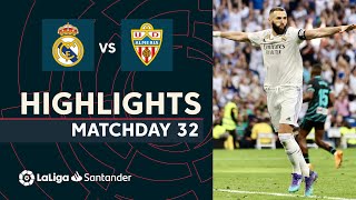 Resumen de Real Madrid vs UD Almería (4-2)