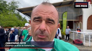 4eme étape du Trophée Vert à Eauze-La réaction de Christophe Feyte, entraîneur-driver de Gomera (2e)